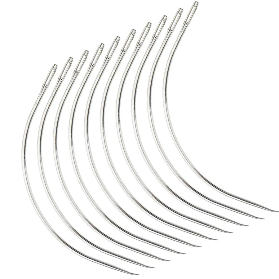 C-Shaped Hair Extension Needles 4 pack